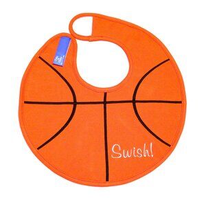 Dibs on Bibs, Basketball Baby Bib